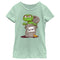 Girl's Sesame Street Oscar Scram Sign T-Shirt