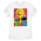 Women's Sesame Street Trio Saturated Painting T-Shirt