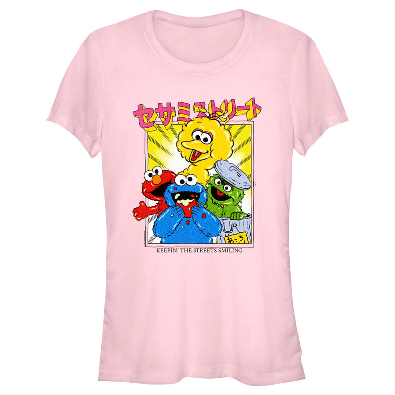 Junior's Sesame Street Keepin’ the Streets Smiling T-Shirt