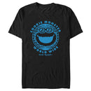 Men's Sesame Street Cookie Monster World Wide T-Shirt