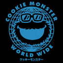 Men's Sesame Street Cookie Monster World Wide T-Shirt