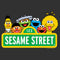 Men's Sesame Street Sign Classic Group Portrait T-Shirt