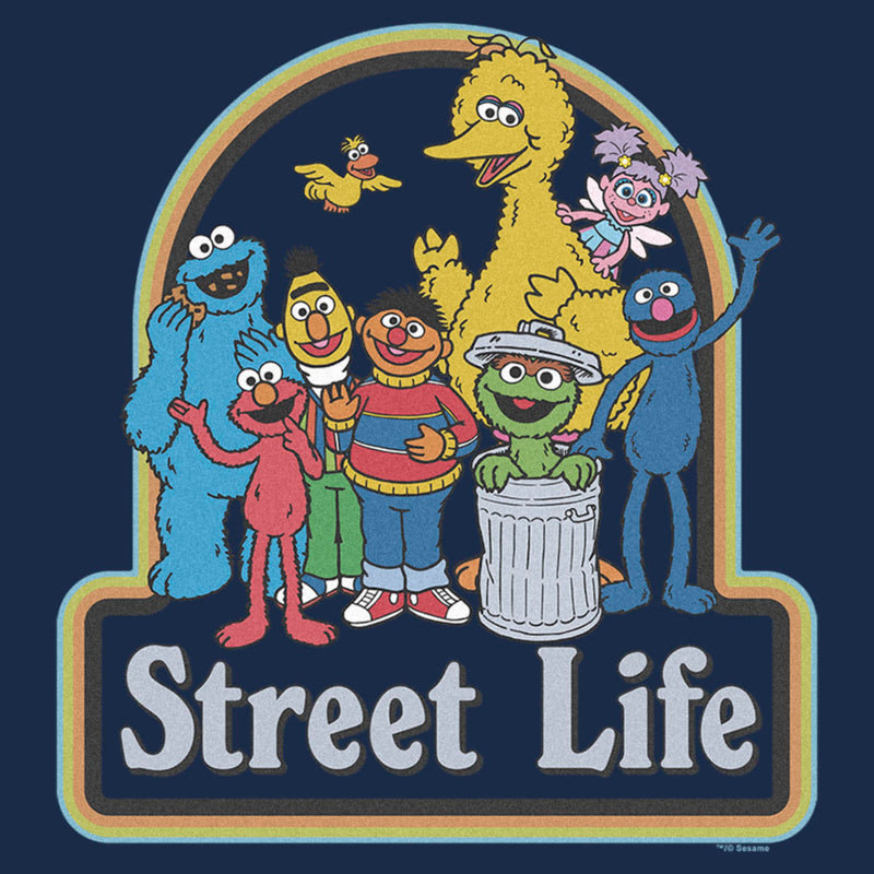 Men's Sesame Street Friends for Life Group T-Shirt