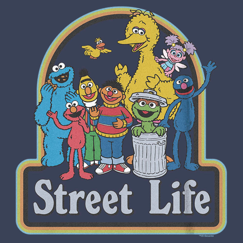 Boy's Sesame Street Friends for Life Group T-Shirt