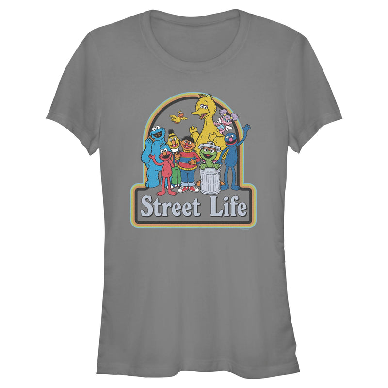 Junior's Sesame Street Friends for Life Group T-Shirt