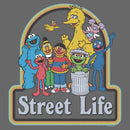 Junior's Sesame Street Friends for Life Group T-Shirt