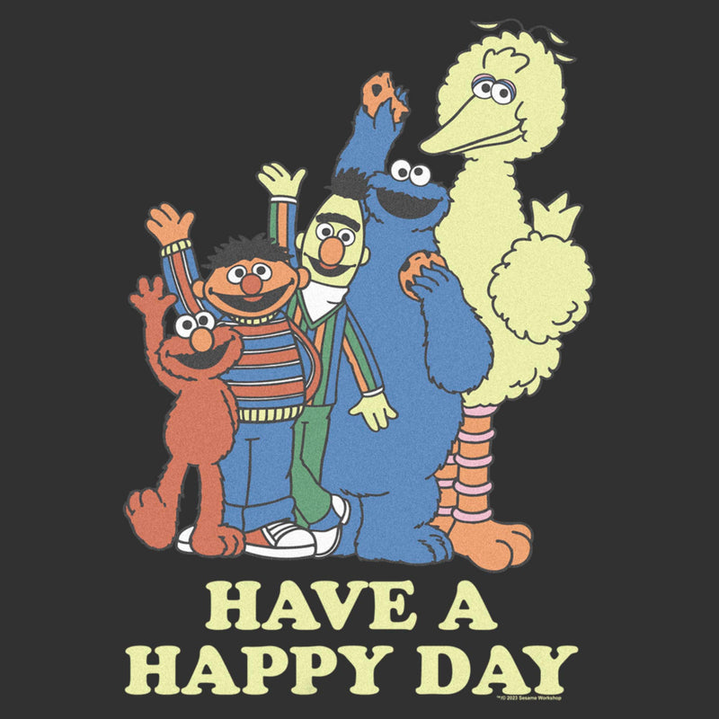 Men's Sesame Street Have a Happy Day T-Shirt