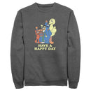 Men's Sesame Street Have a Happy Day Sweatshirt