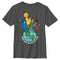 Boy's Sesame Street Friends Make the World Go Round T-Shirt