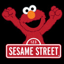 Men's Sesame Street Elmo Red Logo Sign T-Shirt