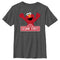 Boy's Sesame Street Elmo Red Logo Sign T-Shirt