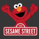 Boy's Sesame Street Elmo Red Logo Sign T-Shirt