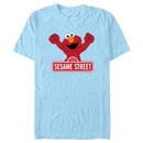 Men's Sesame Street Elmo Red Logo Sign T-Shirt