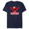 Men's Sesame Street Elmo Red Logo Sign T-Shirt