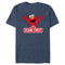 Men's Sesame Street Elmo Red Logo Sign T-Shirt