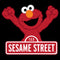 Men's Sesame Street Elmo Red Logo Sign Pull Over Hoodie