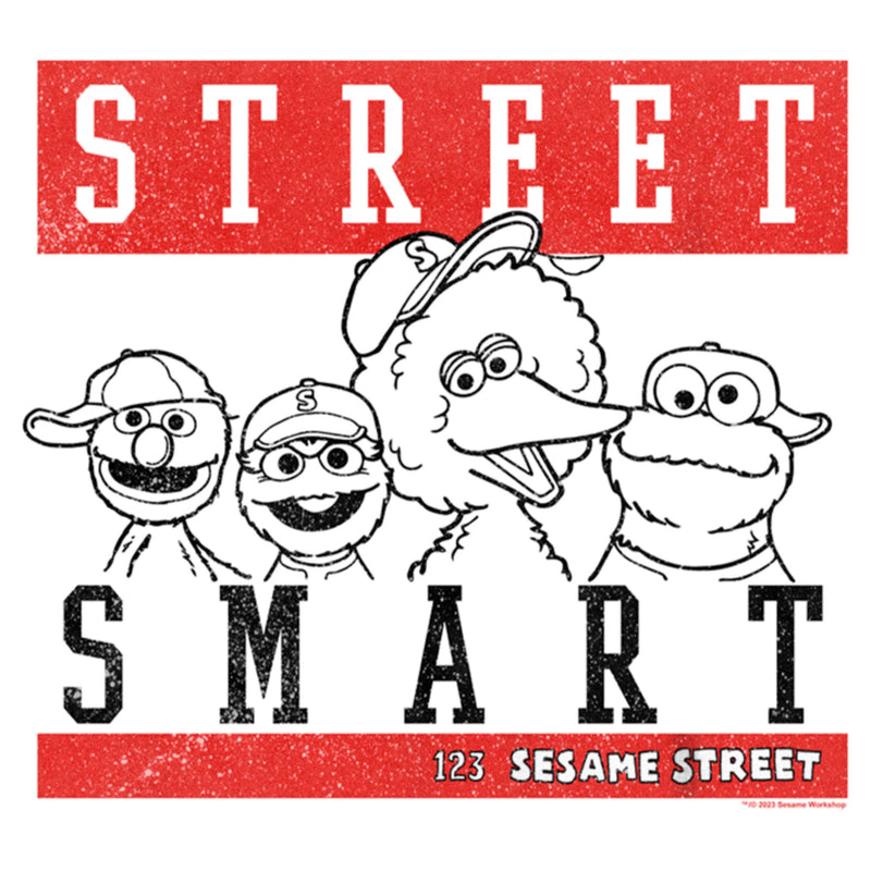 Boy's Sesame Street Hood Smart Group T-Shirt