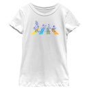 Girl's Sesame Street Crossing Abbey Street T-Shirt