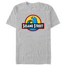 Men's Sesame Street Cookie Jurassic Park T-Shirt