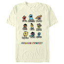 Men's Sesame Street Sketched Characters T-Shirt