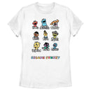 Women's Sesame Street Sketched Characters T-Shirt