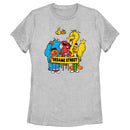 Women's Sesame Street Crew Banner Portrait T-Shirt