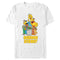 Men's Sesame Street Graffiti Logo Group Shot T-Shirt