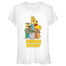 Junior's Sesame Street Graffiti Logo Group Shot T-Shirt