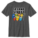 Boy's Sesame Street Kawaii Characters Group T-Shirt