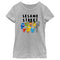 Girl's Sesame Street Kawaii Characters Group T-Shirt