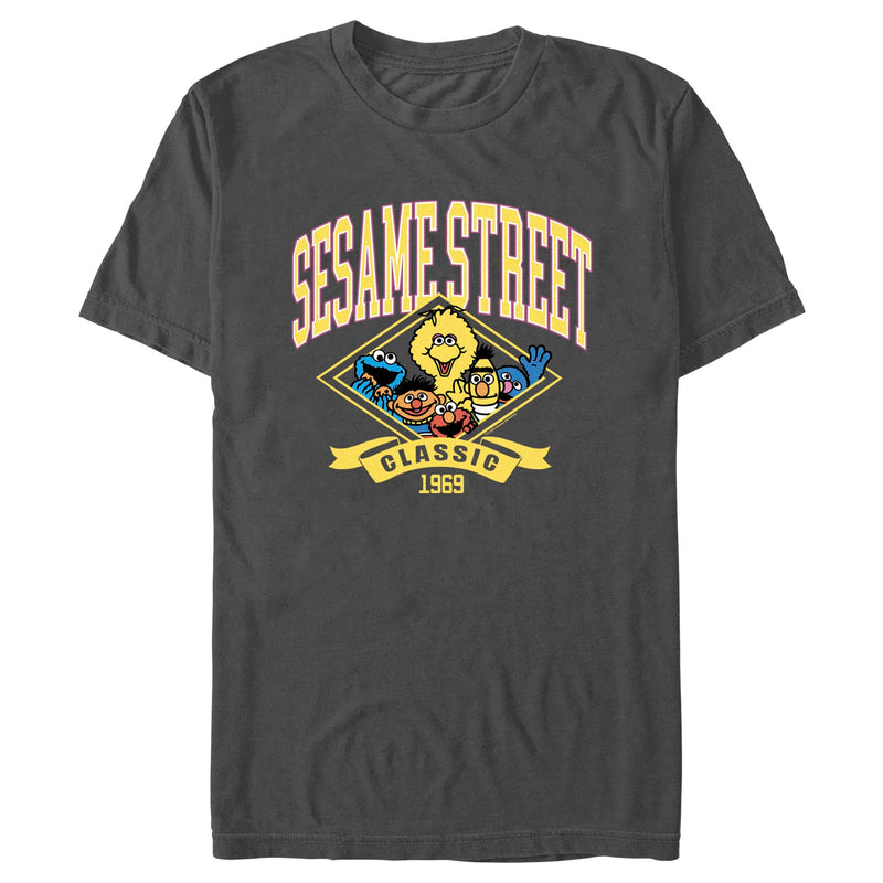 Men's Sesame Street Classic 1969 Varsity T-Shirt