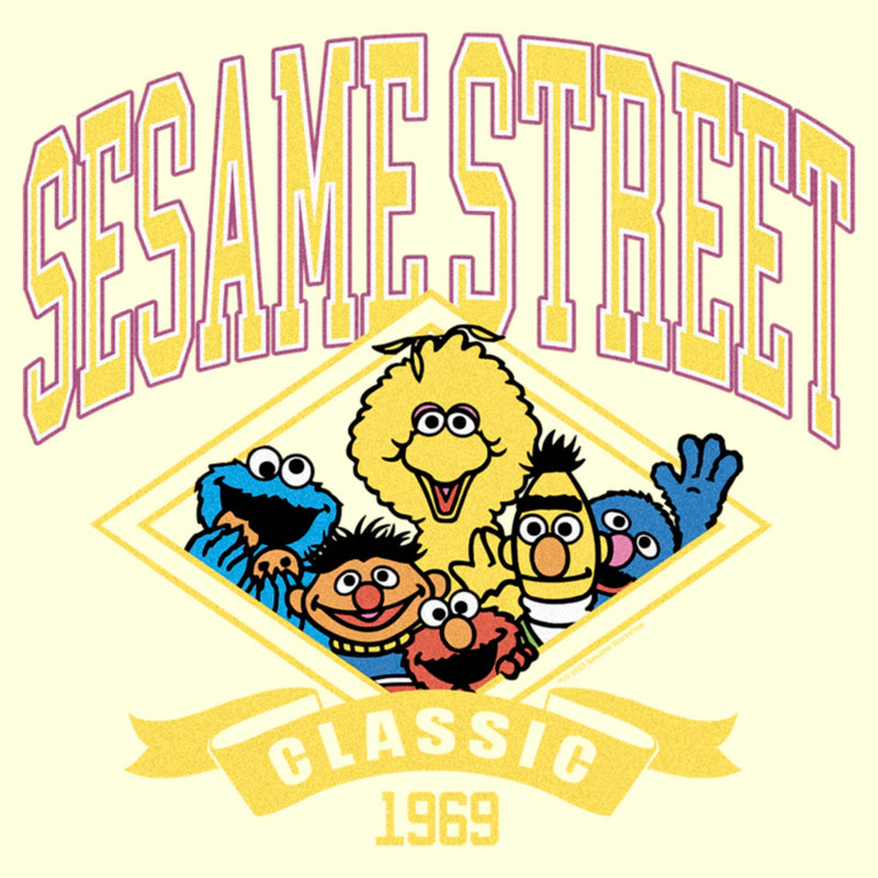 Men's Sesame Street Classic 1969 Varsity T-Shirt