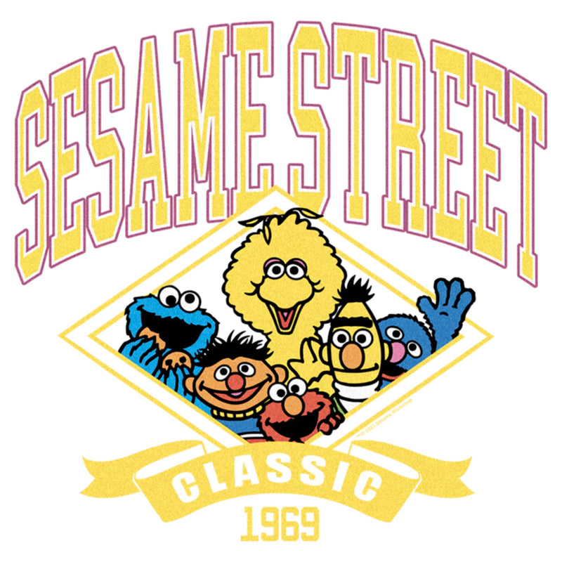 Men's Sesame Street Classic 1969 Varsity T-Shirt