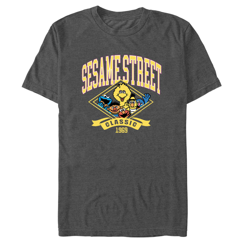 Men's Sesame Street Classic 1969 Varsity T-Shirt