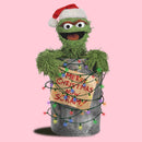 Girl's Sesame Street Oscar the Grouch Merry Christmas T-Shirt