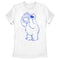 Women's Sesame Street Cookie Monster Sketch T-Shirt