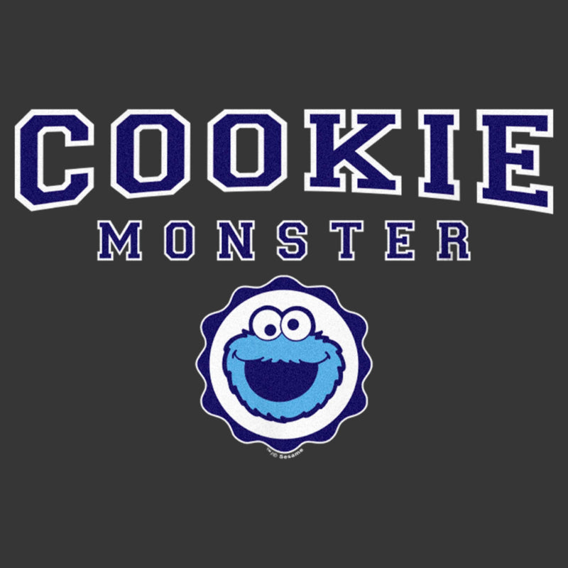 Boy's Sesame Street Cookie Monster Collegiate T-Shirt