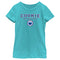 Girl's Sesame Street Cookie Monster Collegiate T-Shirt