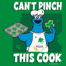 Men's Sesame Street Cookie Monster Can't Pinch This Cook T-Shirt