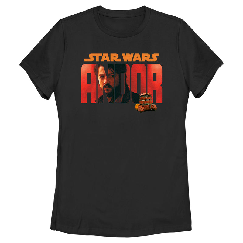 Women's Star Wars: Andor Cassian Red Logo T-Shirt