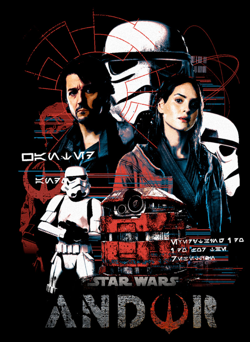 Men's Star Wars: Andor Rebels vs Stormtroopers T-Shirt