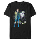 Men's Star Wars: Andor Female Rebel Glitched T-Shirt