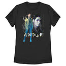 Women's Star Wars: Andor Female Rebel Glitched T-Shirt