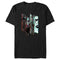 Men's Star Wars: Andor Heroes and Villains Glitched T-Shirt