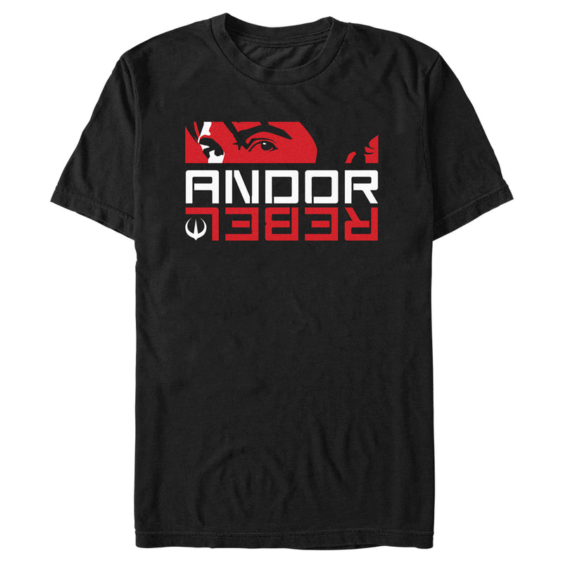 Men's Star Wars: Andor Eye Shot Cassian Andor Rebel T-Shirt