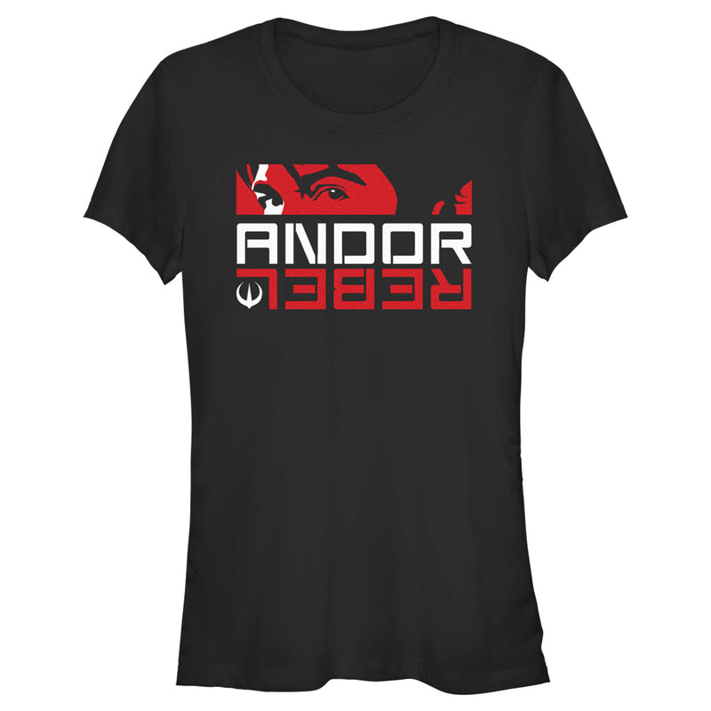 Junior's Star Wars: Andor Eye Shot Cassian Andor Rebel T-Shirt