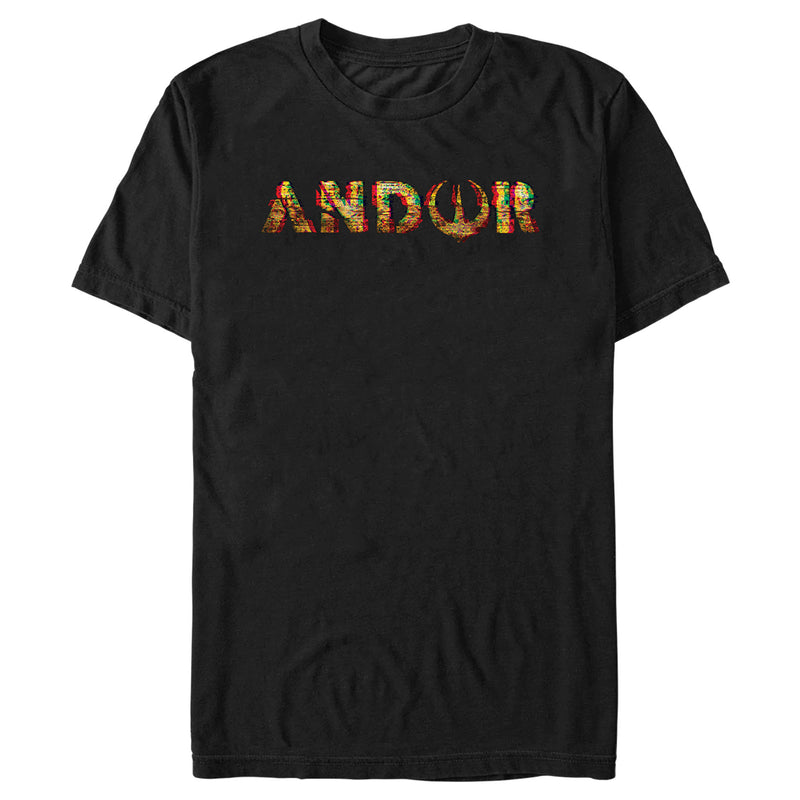 Men's Star Wars: Andor Corrupted Logo T-Shirt