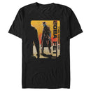 Men's Star Wars: The Book of Boba Fett Cad Bane Outlaw Gun Slinger T-Shirt