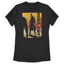 Women's Star Wars: The Book of Boba Fett Cad Bane Outlaw Gun Slinger T-Shirt