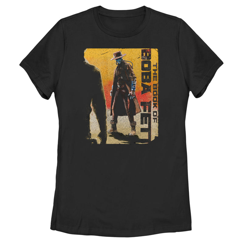 Women's Star Wars: The Book of Boba Fett Cad Bane Outlaw Gun Slinger T-Shirt